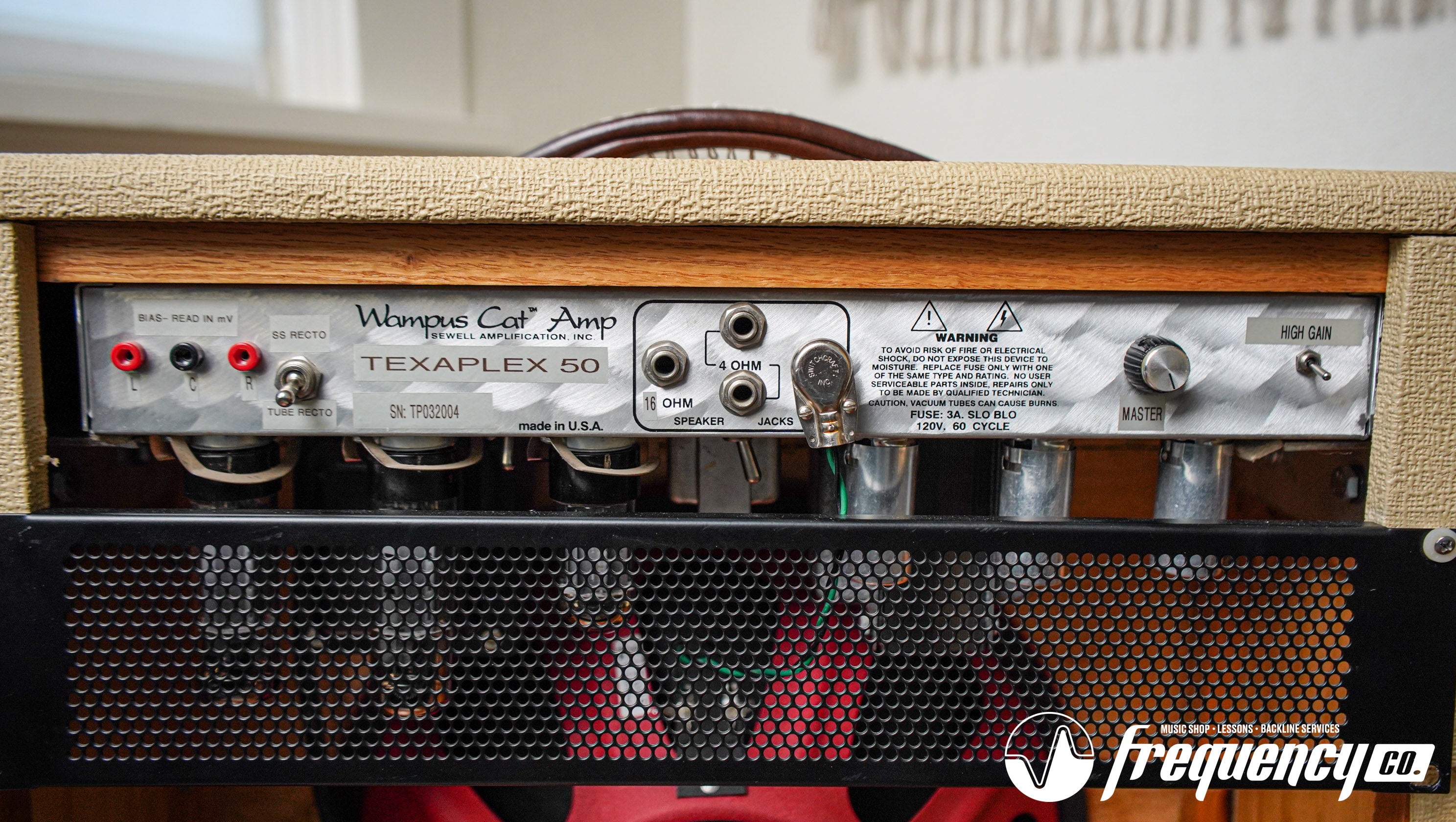 Sewell Amplification Wampus Cat Texaplex 50 Combo Amplifier - 2004