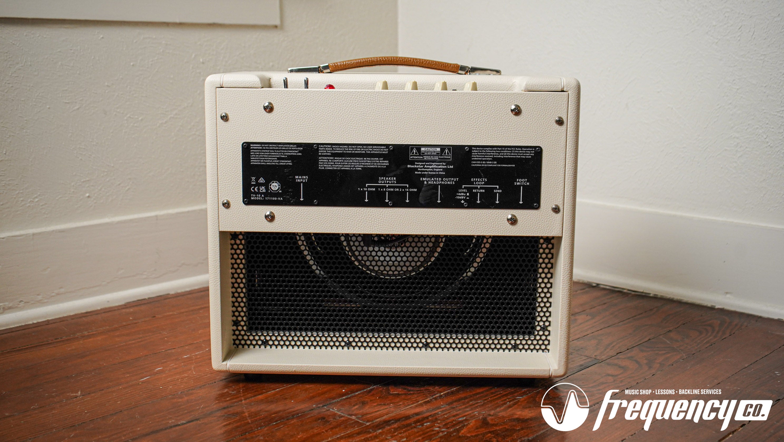 Blackstar TV-10A 10W 1x12 Tube Combo Guitar Amp Cream