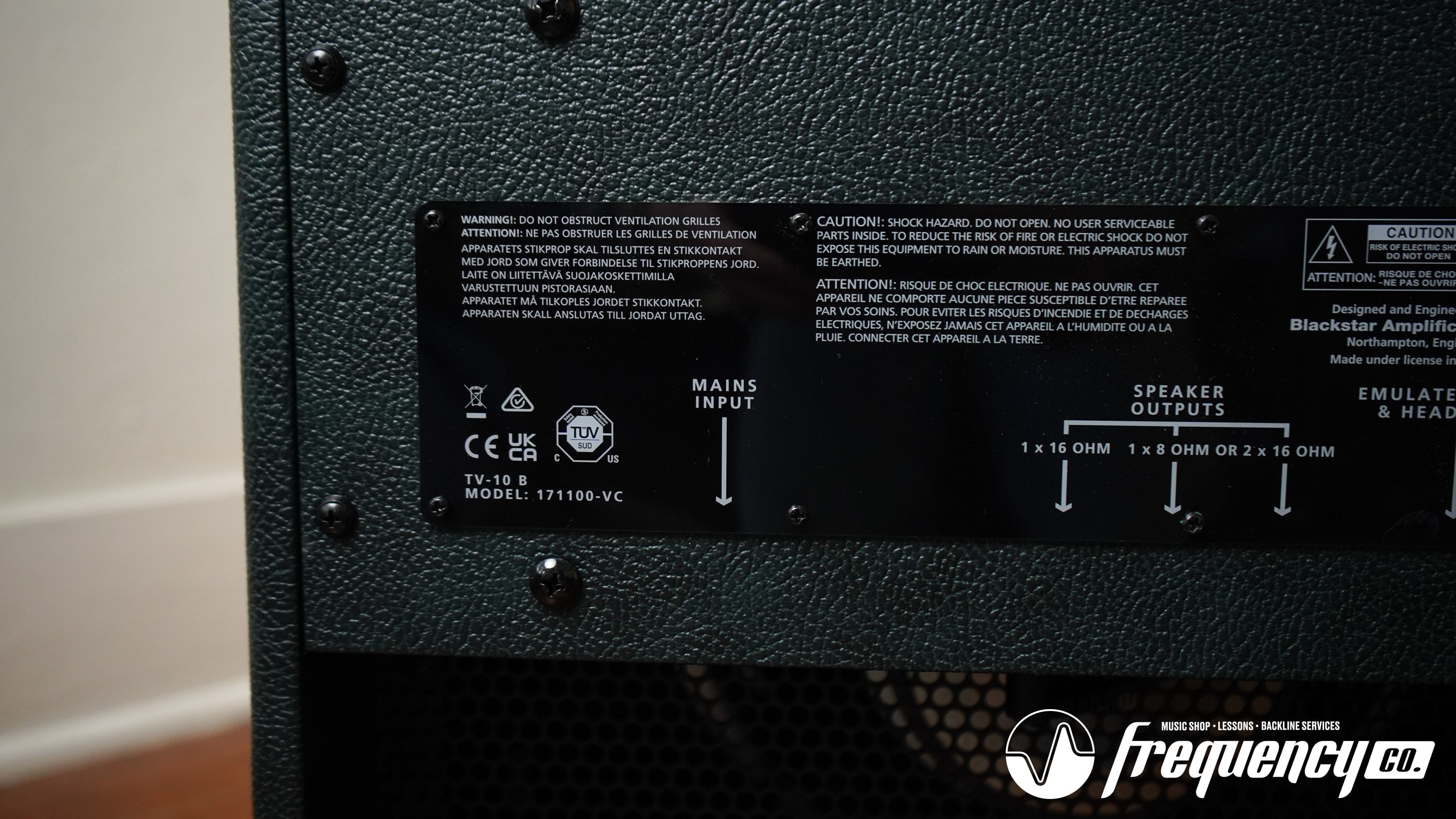 Blackstar TV-10 B 10-watt, 1 x 12-inch Combo Amplifier