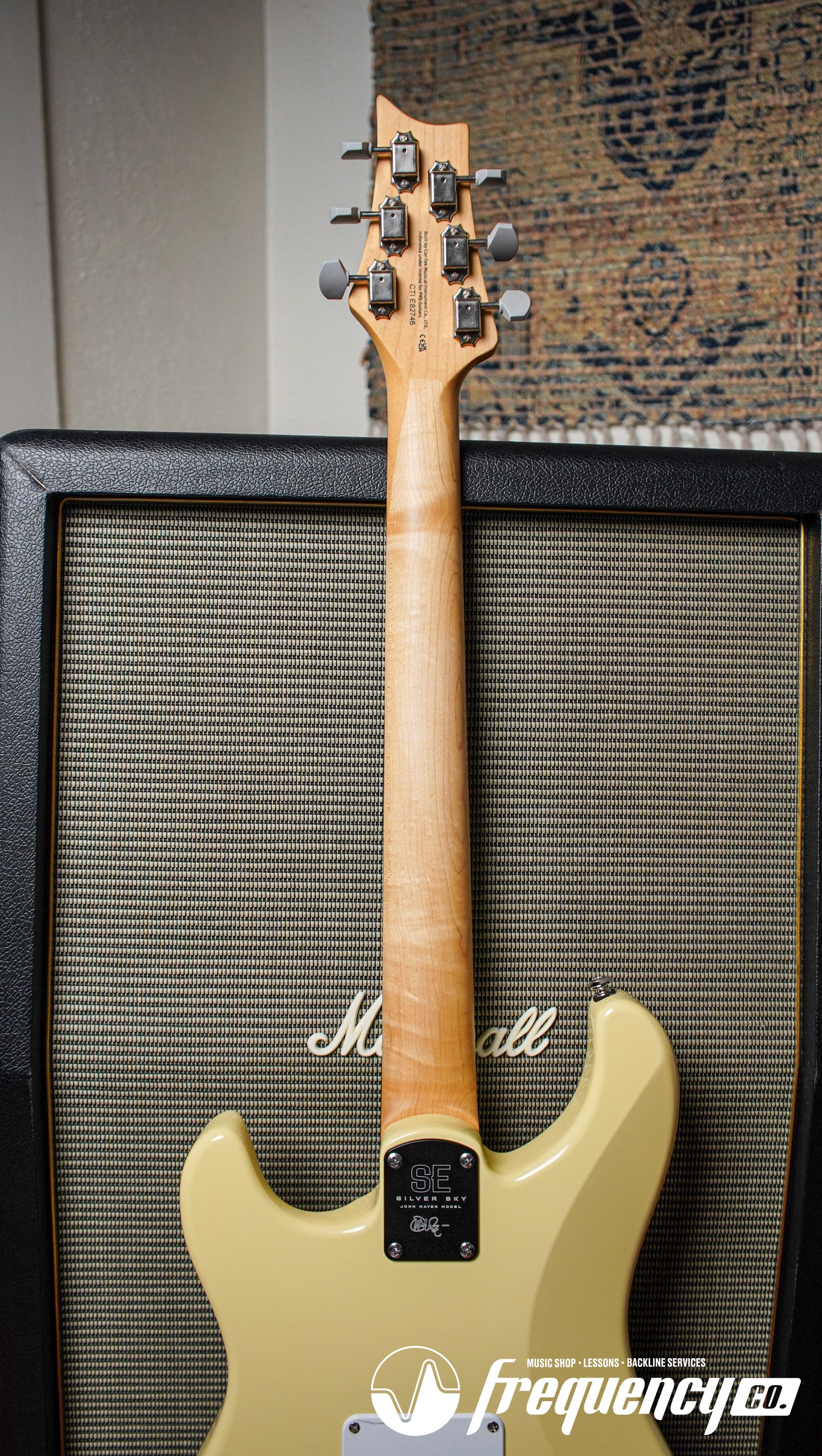 PRS Silver Sky SE with Rosewood Fretboard in Moon White - 2022