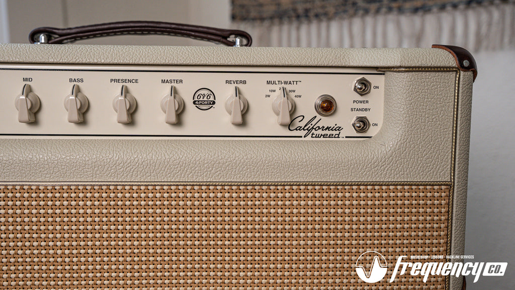 Mesa Boogie California Tweed 6V6 4:40 40-Watt Amplifier Head and Matching 2x12 Cabinet - 2022