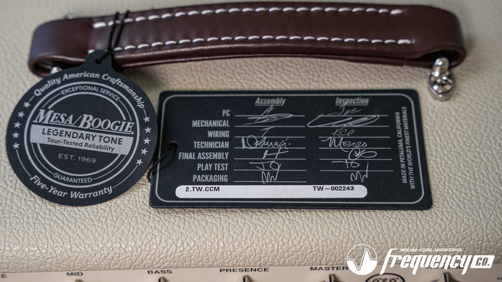 Mesa Boogie California Tweed 6V6 4:40 40-Watt Amplifier Head and Matching 2x12 Cabinet - 2022