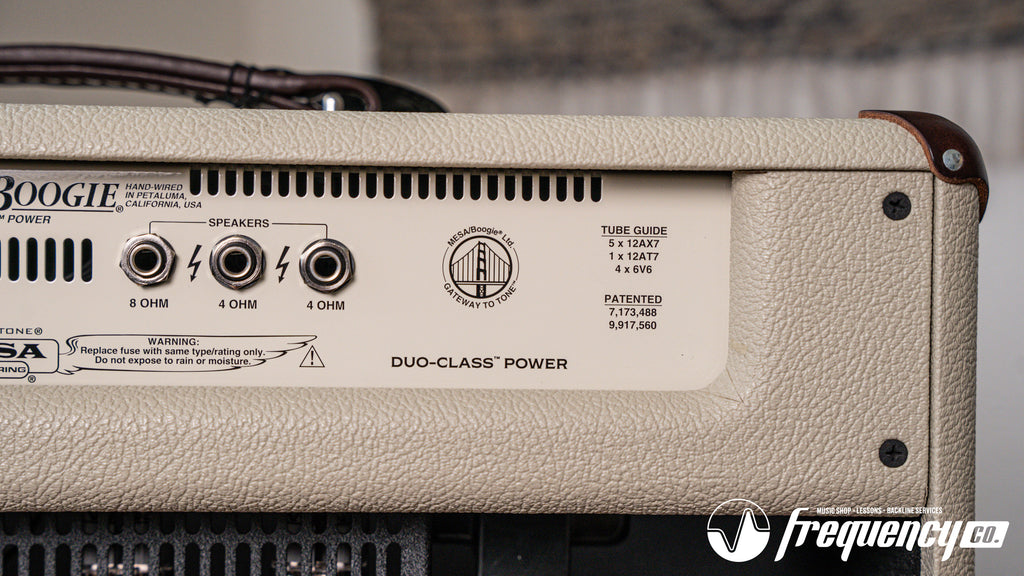 Mesa Boogie California Tweed 6V6 4:40 40-Watt Amplifier Head and Matching 2x12 Cabinet - 2022