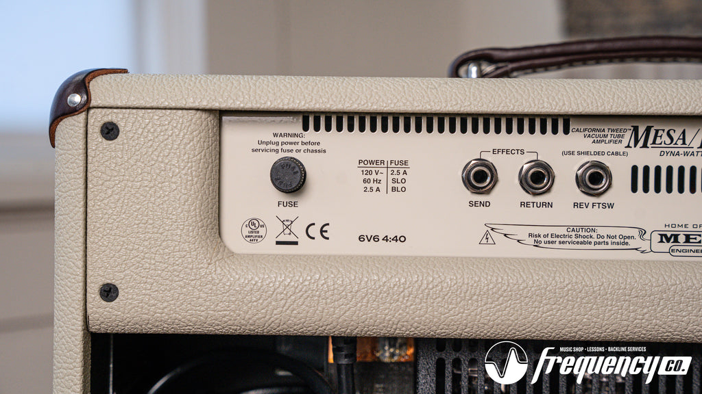 Mesa Boogie California Tweed 6V6 4:40 40-Watt Amplifier Head and Matching 2x12 Cabinet - 2022