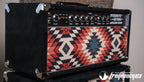 Amplified Nation Overdrive Reverb 50 Watt Guitar Amplifier and Matching Cabinet in Black Suede and Aztec - 2024