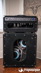Amplified Nation Overdrive Reverb 50 Watt Guitar Amplifier and Matching Cabinet in Black Suede and Aztec - 2024