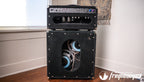 Amplified Nation Overdrive Reverb 50 Watt Guitar Amplifier and Matching Cabinet in Black Suede and Aztec - 2024