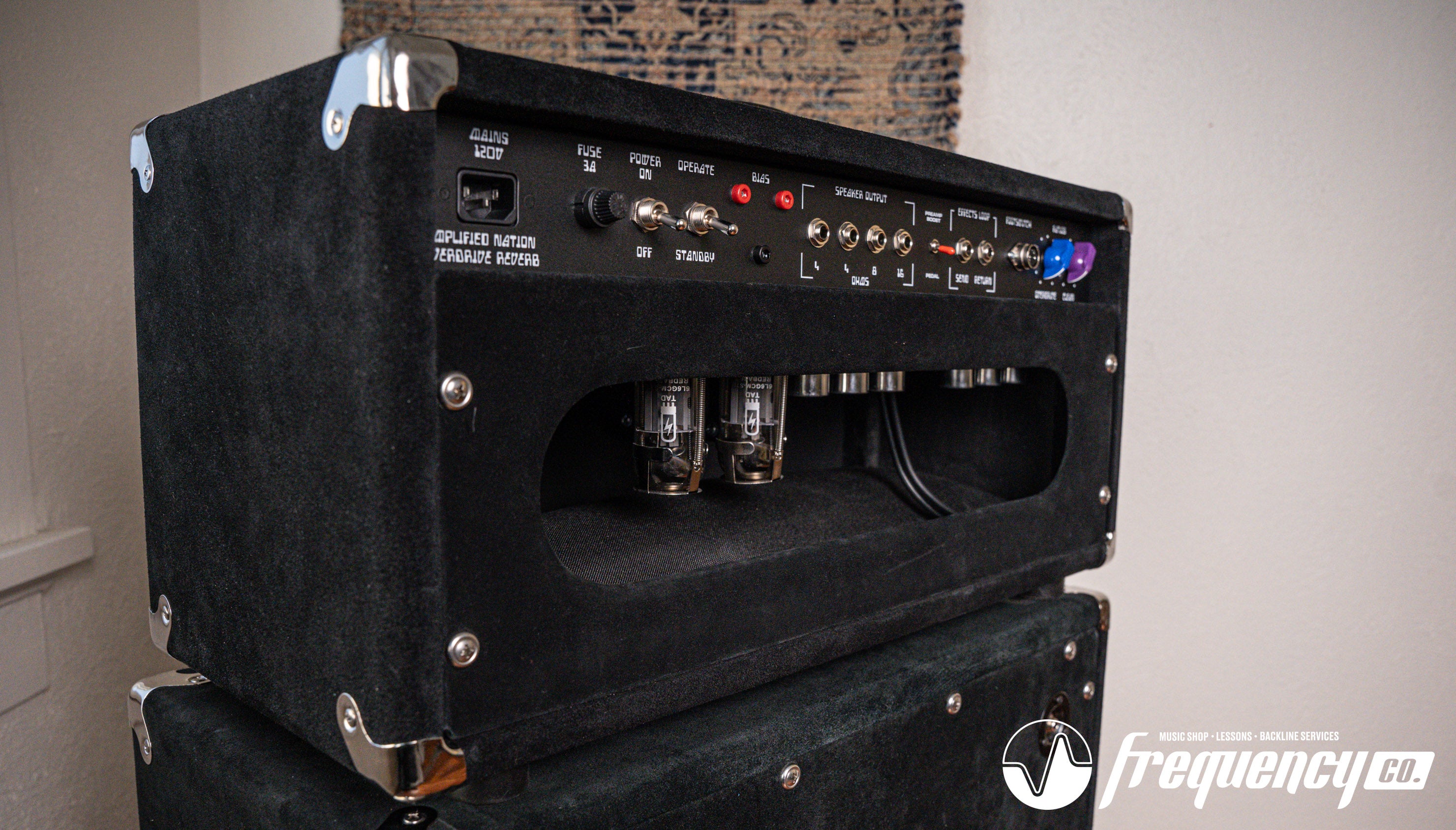 Amplified Nation Overdrive Reverb Amplifier and Matching Cabinet - 2024