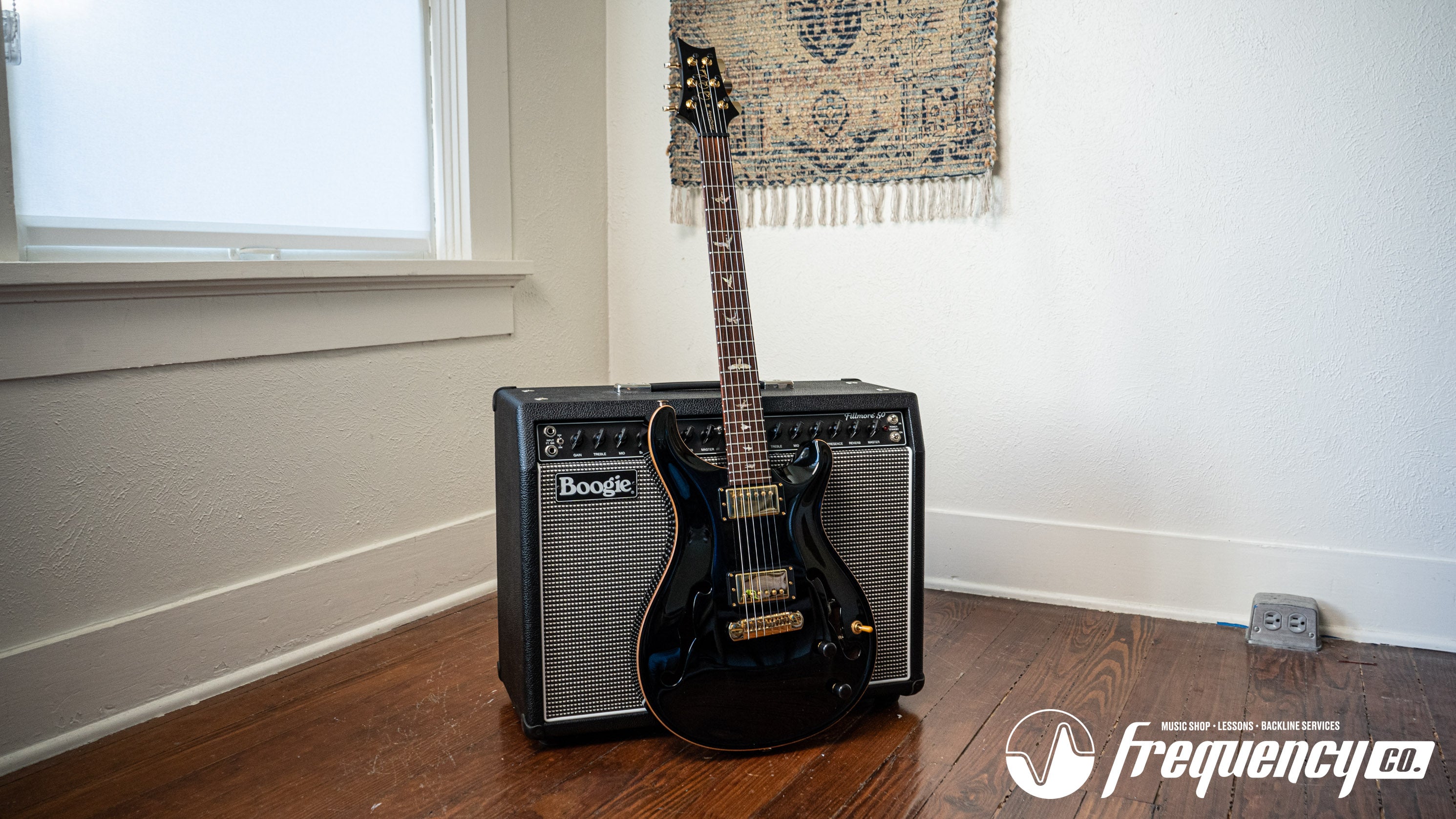 PRS McCarty I Hollowbody Spruce Top in Black with upgraded Ron Ellis Pickups - 2004
