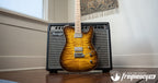 Tausch 665 Raw Deluxe NAMM Sample in 2 Tone Lemon Dark Brown Burst- 2017