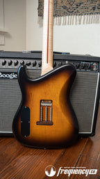 Tausch 665 Raw Deluxe NAMM Sample in 2 Tone Lemon Dark Brown Burst- 2017