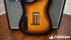 Tausch 665 Raw Deluxe NAMM Sample in 2 Tone Lemon Dark Brown Burst- 2017