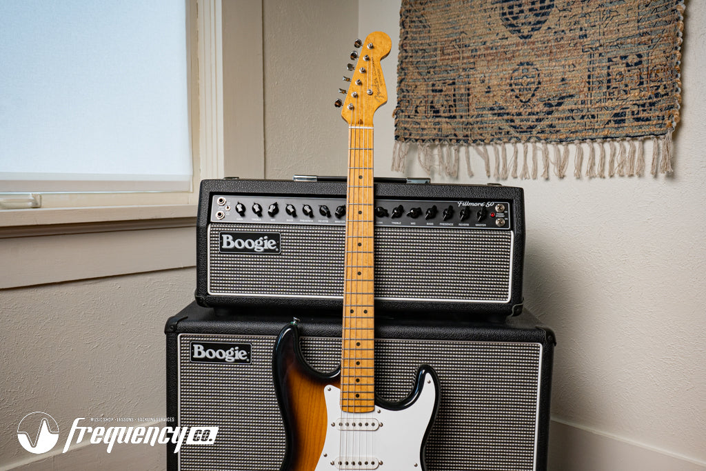 Fender Parts Caster '57 Stratocaster with a Maple Neck and Lollar Pickups