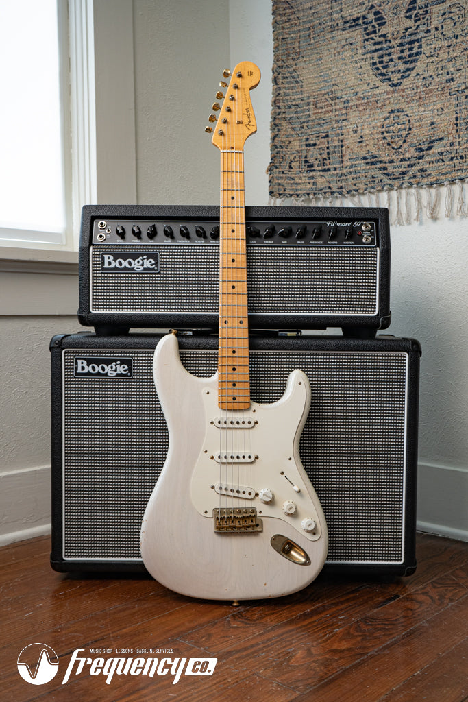 Fender Custom Shop Limited Edition 1956 Stratocaster in White Blonde with a AA Flamed Maple Neck - 2011