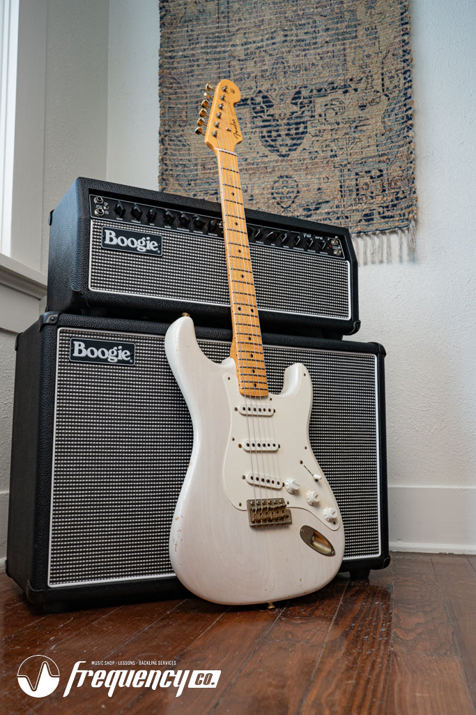 Fender Custom Shop Limited Edition 1956 Stratocaster in White Blonde with a AA Flamed Maple Neck - 2011