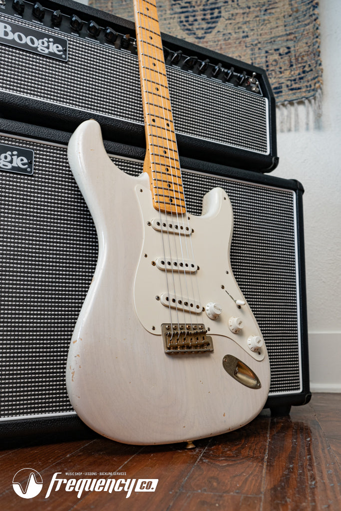 Fender Custom Shop Limited Edition 1956 Stratocaster in White Blonde with a AA Flamed Maple Neck - 2011