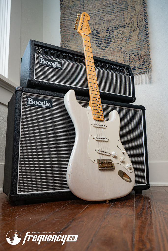 Fender Custom Shop Limited Edition 1956 Stratocaster in White Blonde with a AA Flamed Maple Neck - 2011