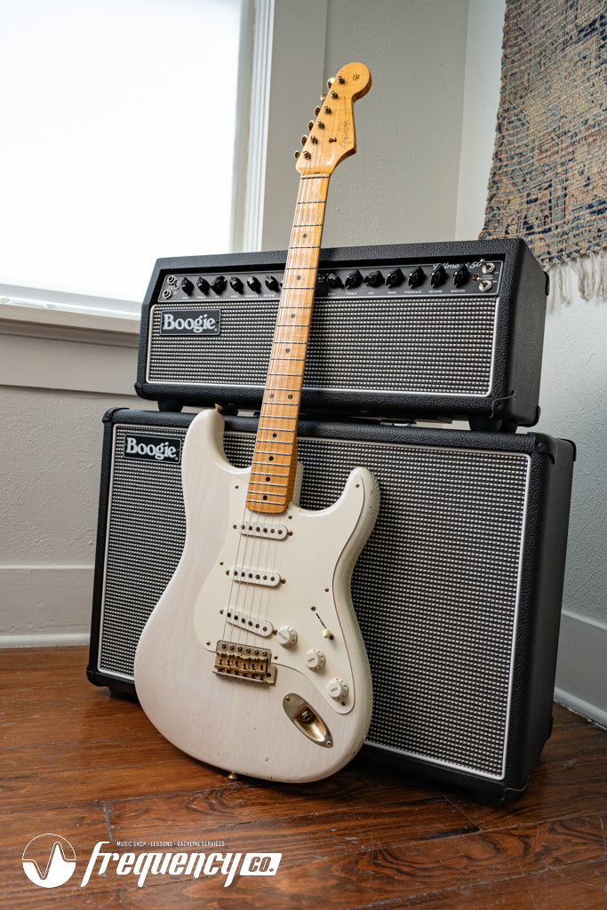 Fender Custom Shop Limited Edition 1956 Stratocaster in White Blonde with a AA Flamed Maple Neck - 2011