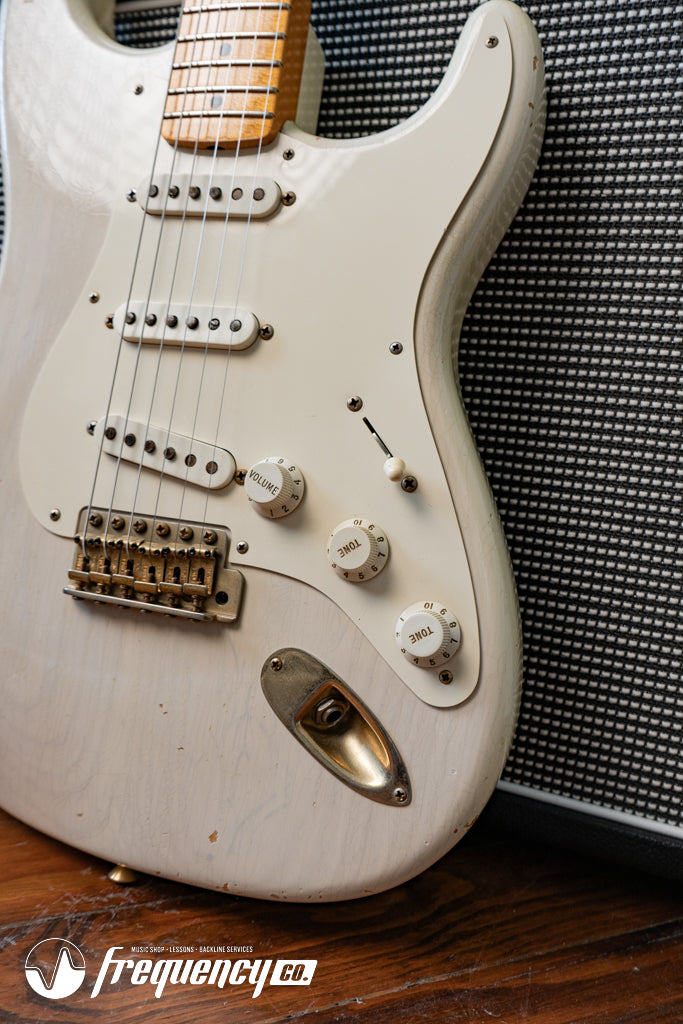 Fender Custom Shop Limited Edition 1956 Stratocaster in White Blonde with a AA Flamed Maple Neck - 2011