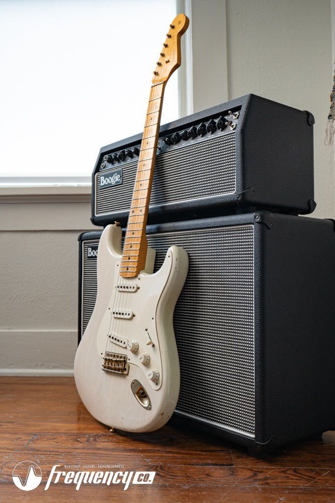 Fender Custom Shop Limited Edition 1956 Stratocaster in White Blonde with a AA Flamed Maple Neck - 2011