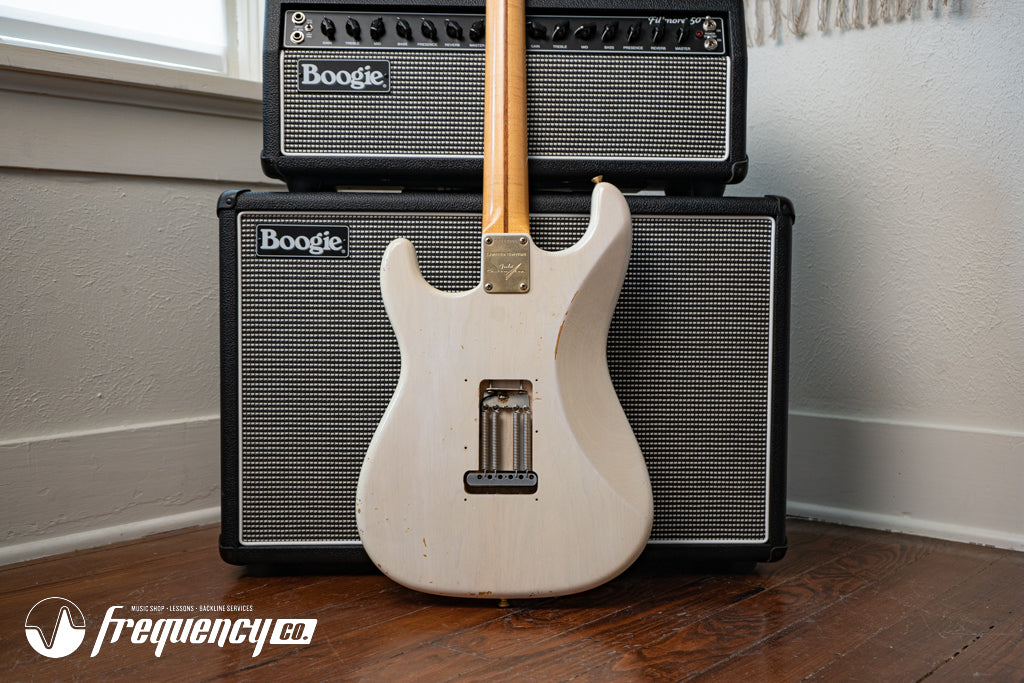 Fender Custom Shop Limited Edition 1956 Stratocaster in White Blonde with a AA Flamed Maple Neck - 2011