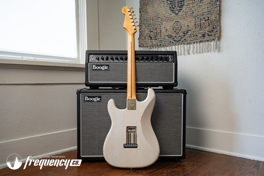 Fender Custom Shop Limited Edition 1956 Stratocaster in White Blonde with a AA Flamed Maple Neck - 2011