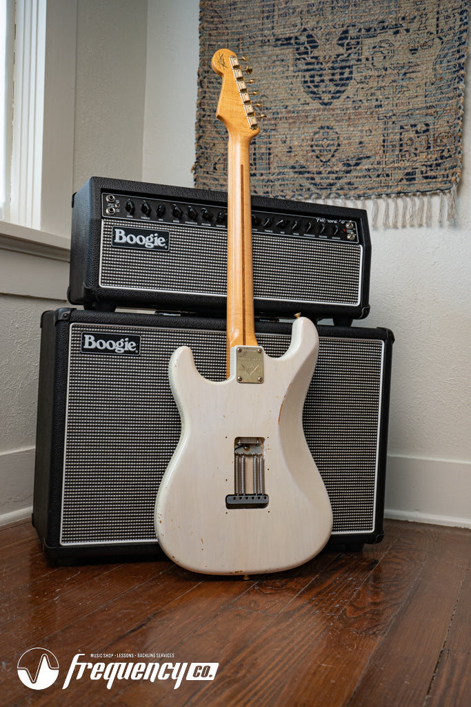 Fender Custom Shop Limited Edition 1956 Stratocaster in White Blonde with a AA Flamed Maple Neck - 2011