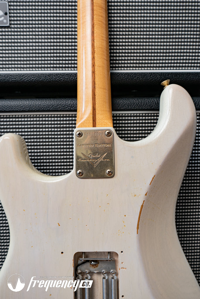 Fender Custom Shop Limited Edition 1956 Stratocaster in White Blonde with a AA Flamed Maple Neck - 2011