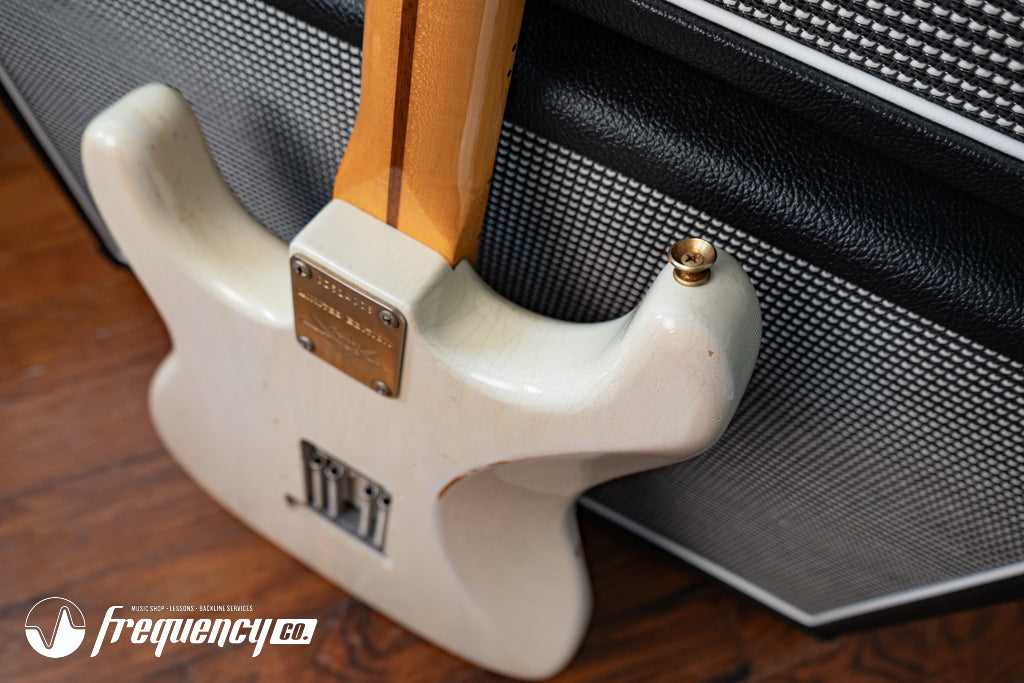 Fender Custom Shop Limited Edition 1956 Stratocaster in White Blonde with a AA Flamed Maple Neck - 2011