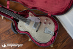 Gretsch USA Custom Shop G6134CS Penguin Relic Masterbuilt by Chad Henrichsen - Silver Sparkle (738)