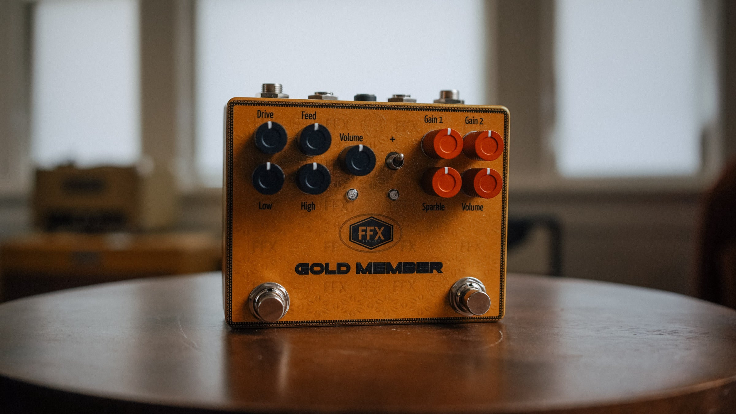FFX Pedals Gold Member Dual Overdrive