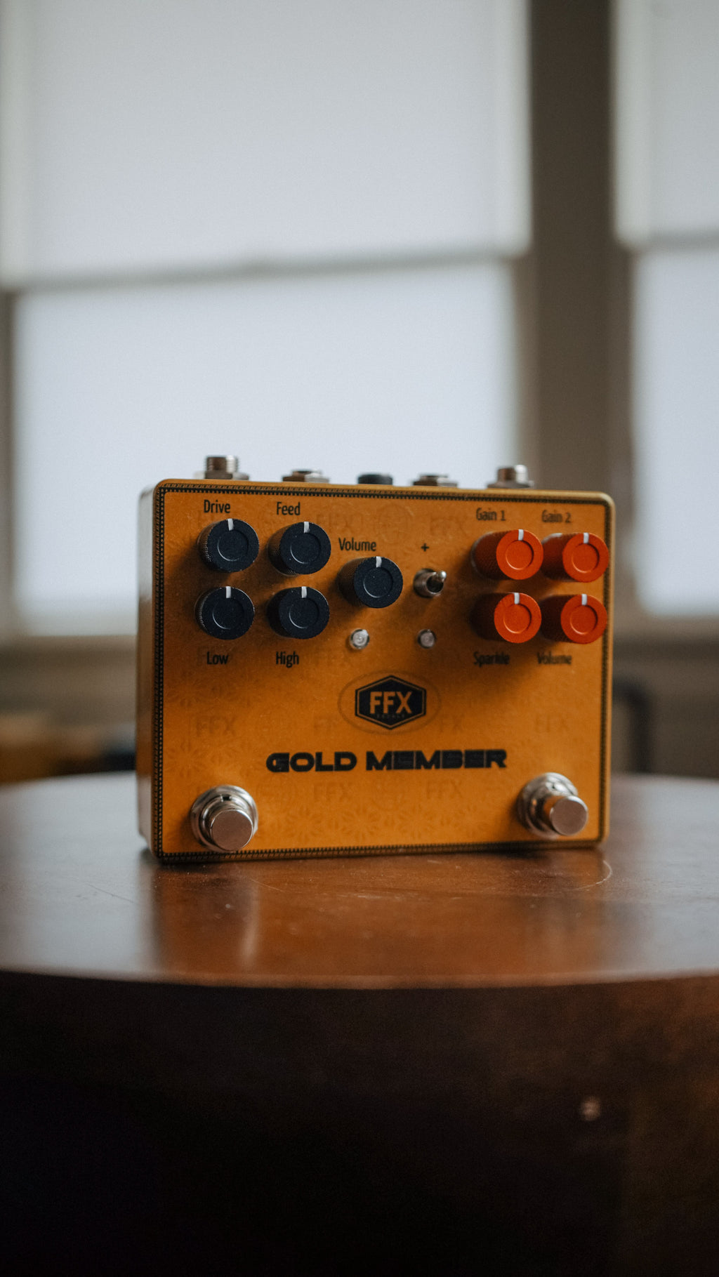 FFX Pedals Gold Member Dual Overdrive