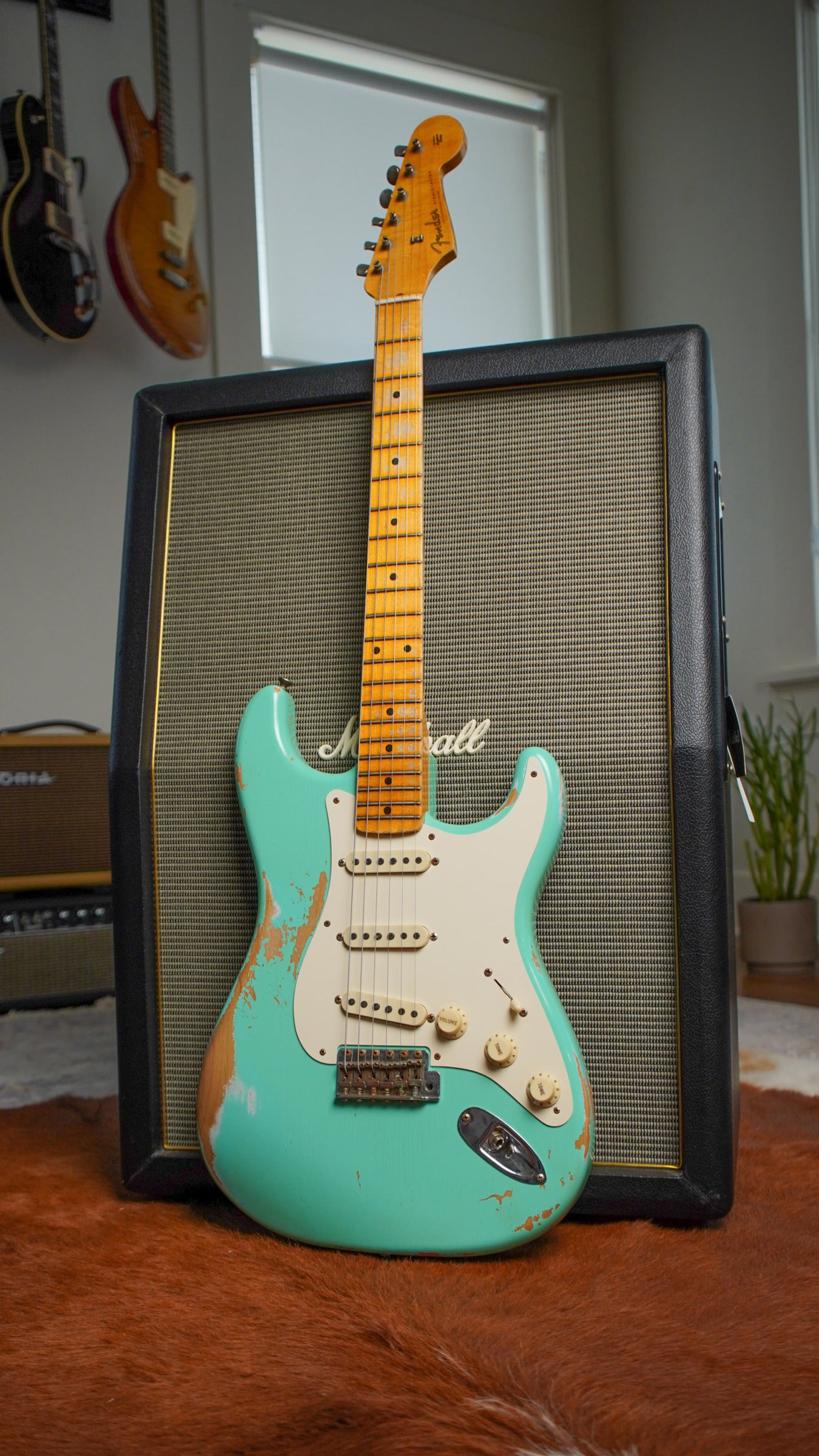 Fender Custom Shop Limited Edition 1956 Stratocaster Heavy Relic in Seafoam Green - 2020