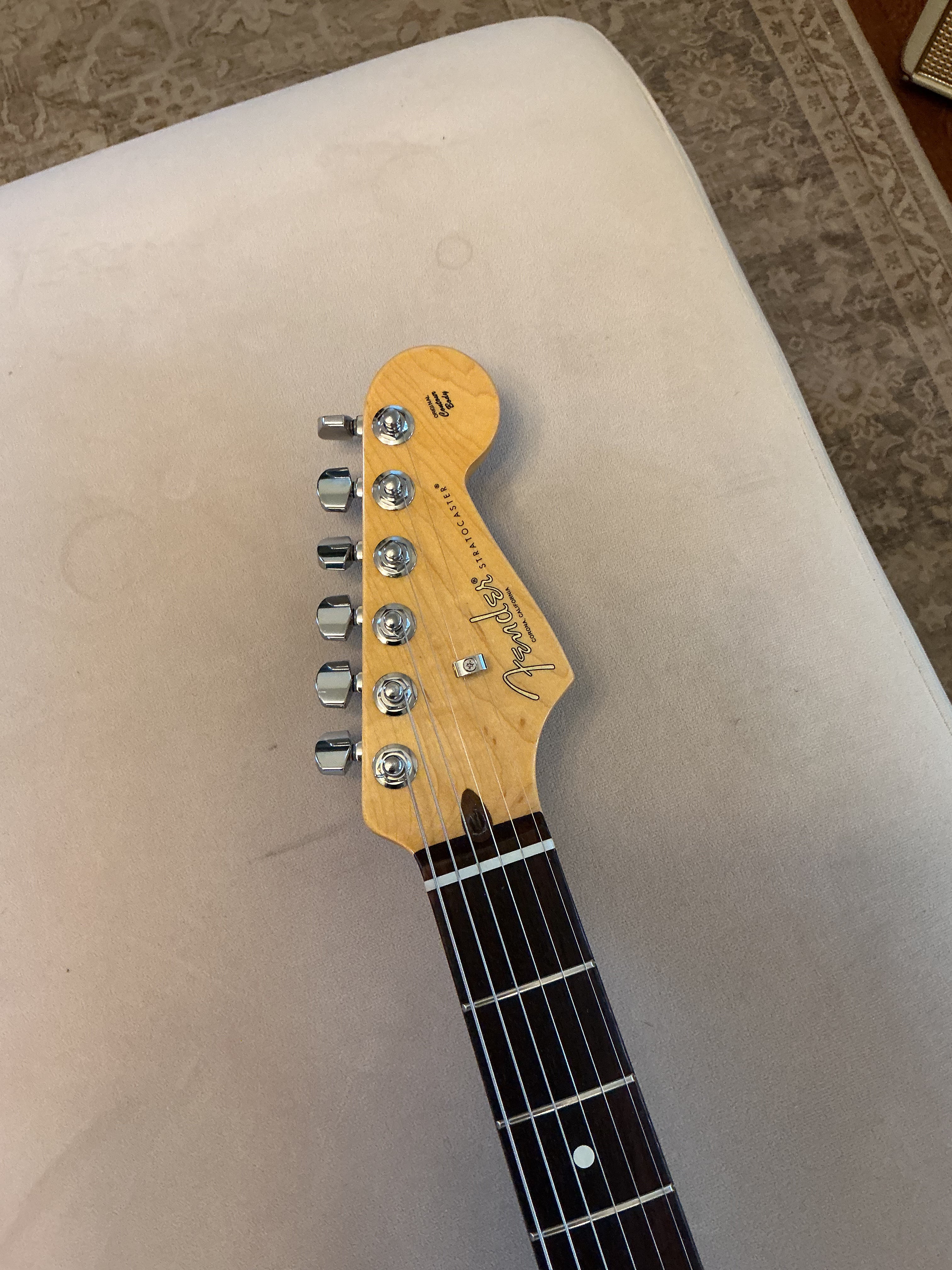 Fender American Professional II Stratocaster with Rosewood Fingerboard in Mercury Burst - 2021