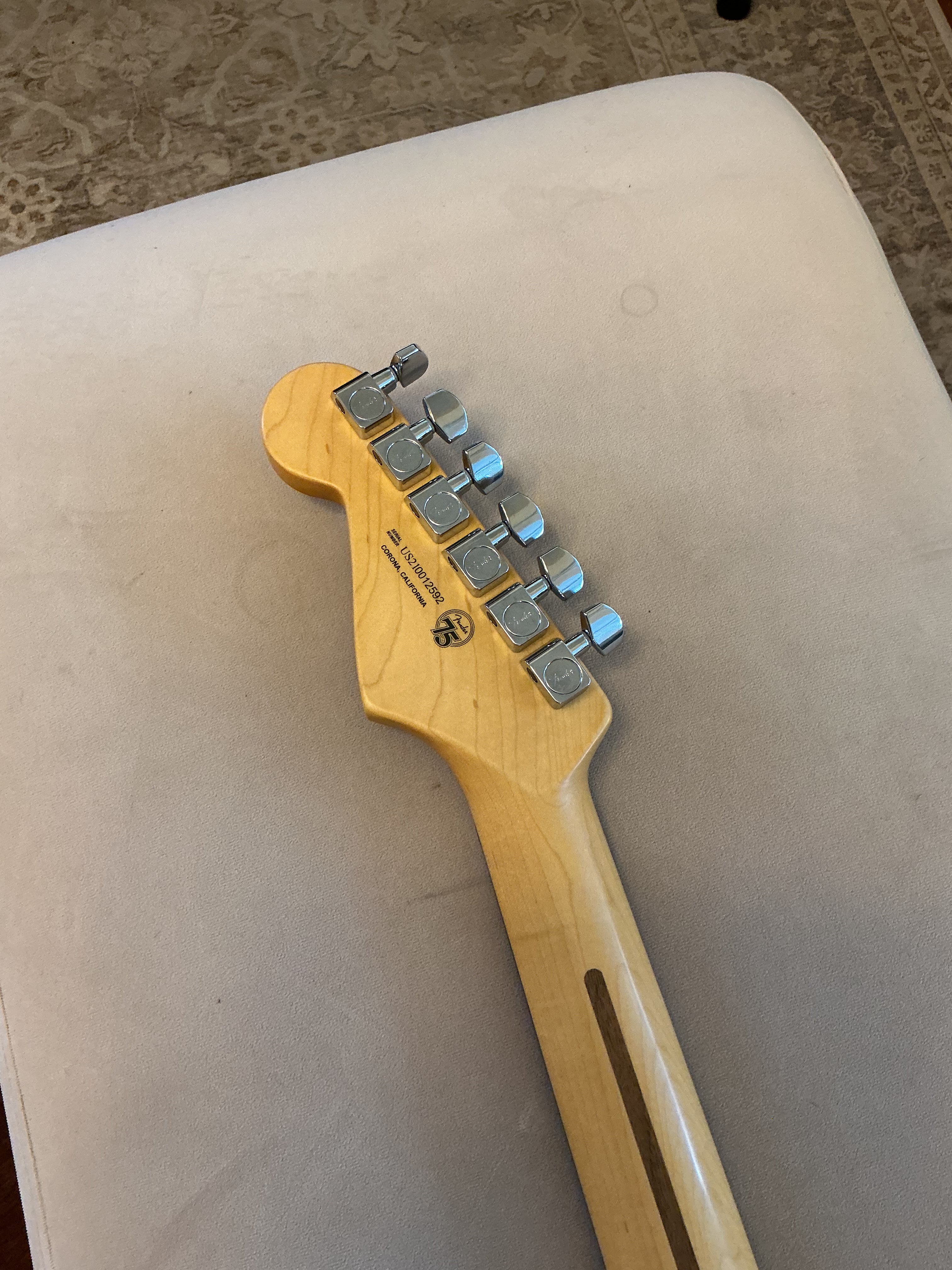 Fender American Professional II Stratocaster with Rosewood Fingerboard in Mercury Burst - 2021