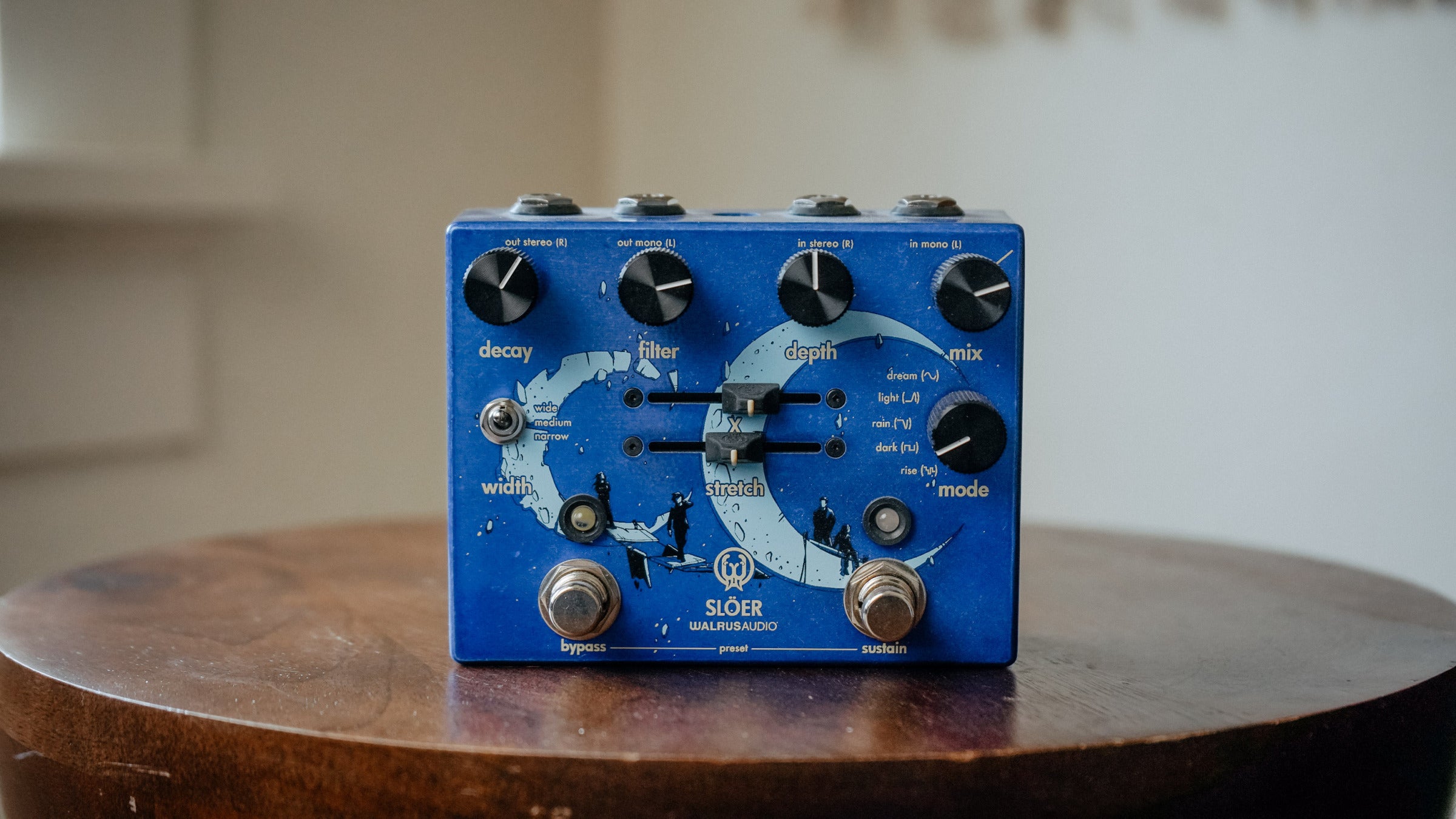 Walrus Audio SLOER Ambient Reverb Blue