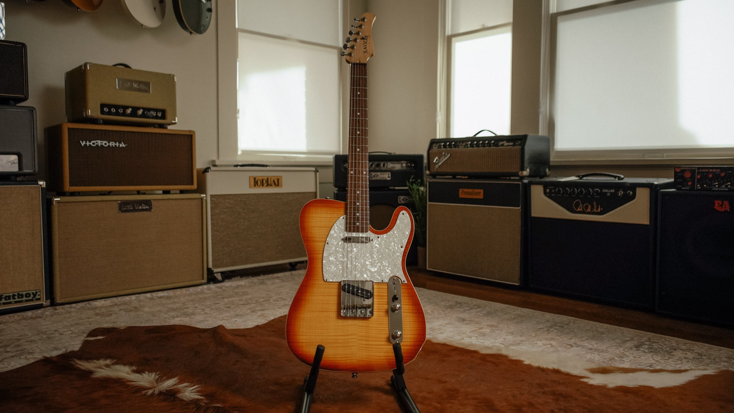 Xavier Custom Guitars T with Fender Noiseless Pickups