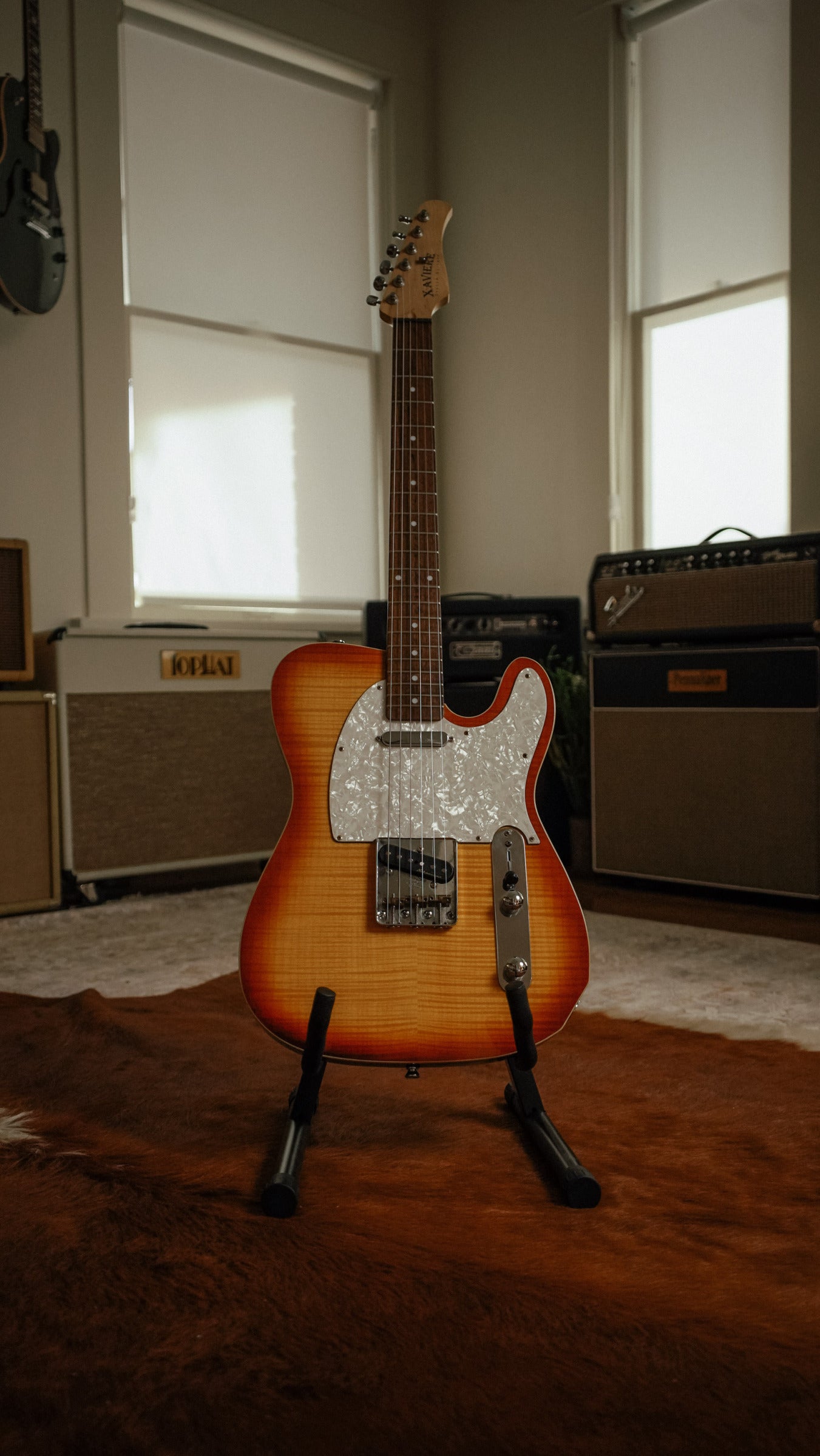 Xavier Custom Guitars T with Fender Noiseless Pickups